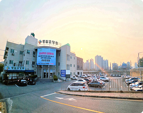 넓은주차장
